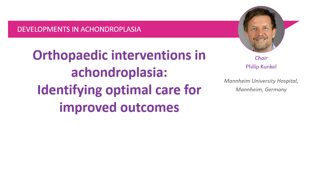 Orthopaedic interventions in achondroplasia